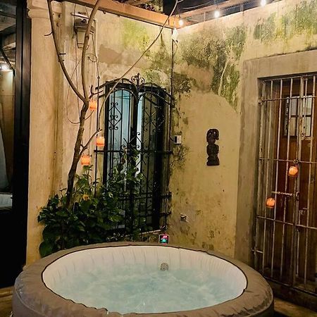 梅里达House Dzalbay Santa Lucia With Hot Tub别墅 外观 照片