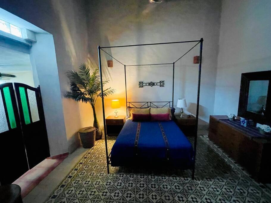 梅里达House Dzalbay Santa Lucia With Hot Tub别墅 外观 照片