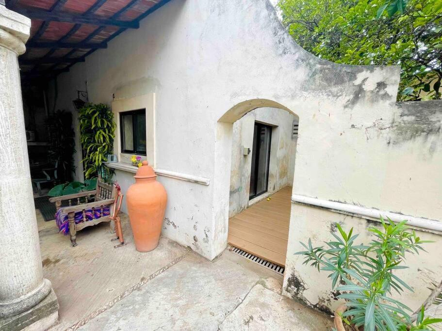 梅里达House Dzalbay Santa Lucia With Hot Tub别墅 外观 照片